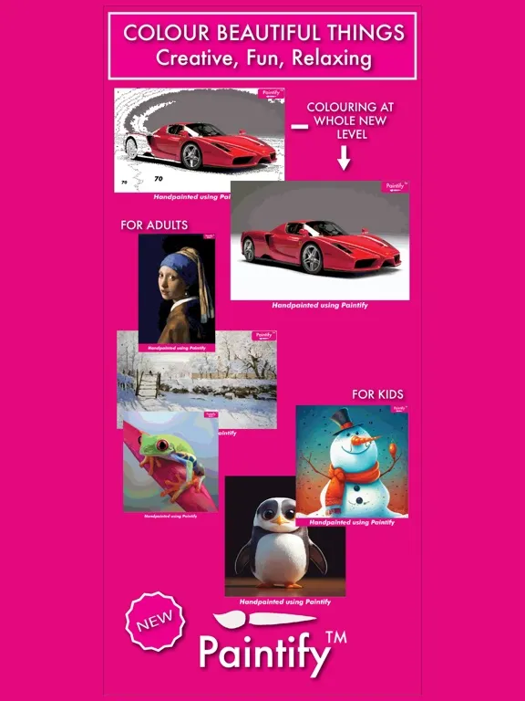 Paintify: Colouring Fun iPad  Ekran Görüntüleri